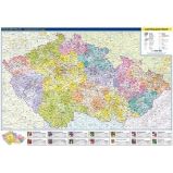 Česká republika - administrativní mapa 1:500 tis. Česká republika - administrativní mapa 1:500 tis.