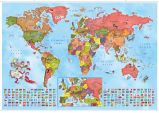 Ilustrovaná mapa států světa pro malé cestovatele - Mapy a průvodci Ilustrovaná mapa států světa pro malé cestovatele