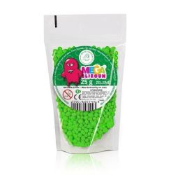 Minerální kuličky do slizu zelené 25g Minerální kuličky do slizu zelené 25g