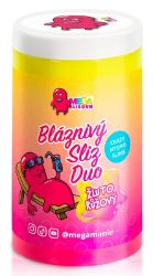Bláznivý sliz NEO DUO žluto-růžový