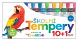 Barvy temperové 10+1 16ml Barvy temperové 10+1 16ml