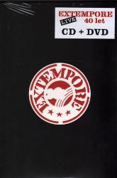 Extempore 40 let - CD + DVD - Český Pop Rock na CD Extempore 40 let - CD + DVD