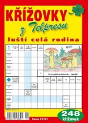 Křížovky z Telpresu luští celá rodina - 248 křížovek 1/2024 - Křížovky Křížovky z Telpresu luští celá rodina - 248 křížovek 1/2024