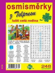 Osmisměrky z Telpresu luští celá rodina 1/2026 - 248 osmisměrek - neuveden - Křížovky Osmisměrky z Telpresu luští celá rodina 1/2026 - 248 osmisměrek