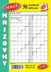 Senza číselné křížovky 3/2026 Senza číselné křížovky 3/2026