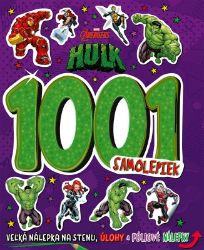 Marvel Avengers - Hulk 1001 samolepiek - kolektiv autorů - Slovenské knihy pro děti Marvel Avengers - Hulk 1001 samolepiek