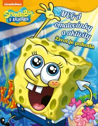 SpongeBob - Mega omalovánky a aktivity - Život je pohoda SpongeBob - Mega omalovánky a aktivity - Život je pohoda