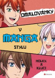 Omalovánky v manga stylu - Omalovánky pro děti Omalovánky v manga stylu