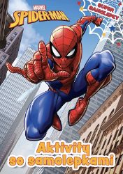 Spider-Man - Aktivity so samolepkami - kolektiv autorů - Slovenské knihy pro děti Spider-Man - Aktivity so samolepkami