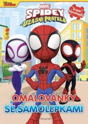 Spidey úžasní přátelé - Omalovánky se samolepkami - Samolepky pro děti Spidey a jeho úžasní přátelé - Omalovánky se samolepkami