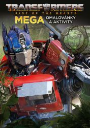 Transformers - Mega omalovánky a aktivity - Pohádkové postavy omalovánky Transformers - Mega omalovánky a aktivity