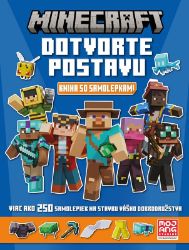 Minecraft - Dotvorte postavu - Kniha so samolepkami - Slovenské knihy pro děti Minecraft - Tvorba postáv - Knižka so samolepkami