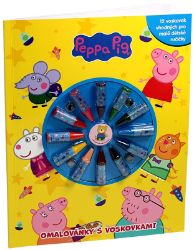 Peppa Pig - Omalovánky s voskovkami - kolektiv autorů - Omalovánky Peppa Pig Peppa Pig - Omalovánky s voskovkami