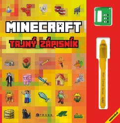 Minecraft - tajný zápisník - Deníky a zápisníky pro děti Minecraft - tajný zápisník