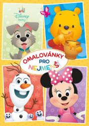 Disney Baby - Omalovánky pro nejmenší - kolektiv autorů - Omalovánky Disney Disney Baby - Omalovánky pro nejmenší