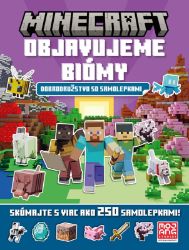 Minecraft - Objavujeme biómy so samolepkami - kolektiv autorů - Slovenské knihy pro děti Minecraft - Objavujeme biómy so samolepkami