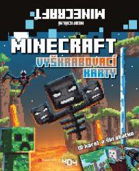 Vyškrabovací karty: Minecraft - Kouzelné čtení a ALBI tužka Vyškrabovací karty: Minecraft