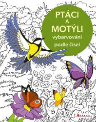 Vybarvování podle čísel: Ptáci a motýli - kolektiv autorů - Vybarvování podle čísel pro děti Vybarvování podle čísel: Ptáci a motýli