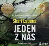 CD Jeden z nás - audiokniha - Shari Lapena - Audioknihy - detektivky a napětí CD Jeden z nás - audioknihovna