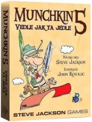 Munchkin 5: Vedle jak ta jedle (rozšíření) - Společenské hry Munchkin 5/Vedle jak ta jedle - Karetní hra - rozšíření
