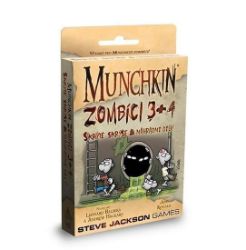 Munchkin Zombíci 3+4: Skryté skrýše & Náhradní díly (rozšíření) - Společenské hry Munchkin Zombíci 3+4 - Karetní hra - rozšíření