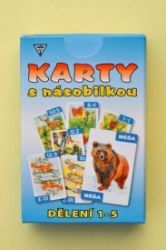 Karty s násobilkou - Násobení 1-5 - Didaktické pomůcky Karty s násobilkou - Násobení 1-5