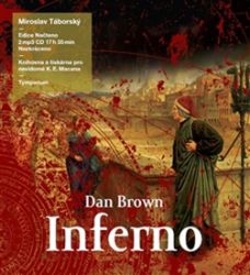 CD Inferno - audiokniha - Dan Brown - Audioknihy - detektivky a napětí CDmp3 Inferno