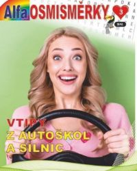 Osmisměrky 3/2023 - Vtipy z autoškol a silnic - Křížovky Osmisměrky 3/2023 - Vtipy z autoškol a silnic