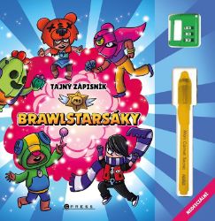 Tajný zápisník pro Brawlstársáky - Kouzelné čtení a ALBI tužka Tajný zápisník pro Brawlstársáky