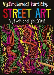 Vyškrabovací kartičky STREET ART