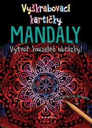 Vyškrabovací kartičky MANDALY - kolektiv autorů - Kouzelné čtení a ALBI tužka Vyškrabovací kartičky MANDALY