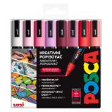 Posca sada popisovačů PC-5M - Love 1,8 - 2,5 mm (mix teplých tónů 8 ks) Posca sada popisovačů PC-5M - Love 1,8 - 2,5 mm (mix teplých tónů 8 ks)