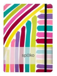 Spoko zápisník Creative růžový štětec A5, linkovaný - Bloky, zápisníky Spoko zápisník Creative růžový štětec A5, linkovaný