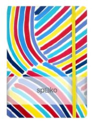 Spoko zápisník Creative modrý štětec A5, linkovaný - Bloky, zápisníky Spoko zápisník Creative modrý štětec A5, linkovaný