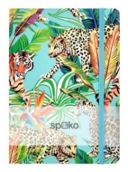Spoko zápisník Jungle gepard A5, linkovaný Spoko zápisník Jungle gepard A5, linkovaný
