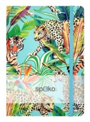 Spoko zápisník Jungle gepard A5, linkovaný - Bloky, zápisníky Spoko zápisník Jungle gepard A5, linkovaný