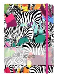 Spoko zápisník Jungle zebra A5, linkovaný - Bloky, zápisníky Spoko zápisník Jungle zebra A5, linkovaný