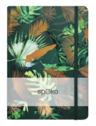 Spoko zápisník Flowers listy A5, linkovaný Spoko zápisník Flowers listy A5, linkovaný