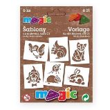 MAGIC papírové šablony na malování MALÁ ZVÍŘATA MAGIC papírové šablony na malování MALÁ ZVÍŘATA