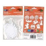 MAGIC papírové výseky na malování HALLOWEEN - Papíry a čtvrtky MAGIC papírové výseky na malování HALLOWEEN