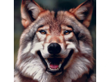 Magnetic Wolfie Ai 3D magnet - Magnety Magnetic Wolfie Ai 3D magnet