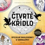 Čtvrté křídlo - oficiální omalovánky a samolepky Čtvrté křídlo - oficiální omalovánky a samolepky