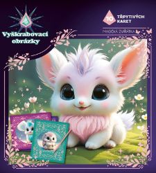 Vyškrabovací obrázky Magická zvířátka - neuveden - Populárně naučná literatura pro děti Vyškrabovací obrázky Magická zvířátka