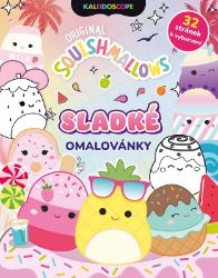 Squishmallows - Sladké omalovánky - neuveden - Omalovánky pro děti Squishmallows - Sladké omalovánky