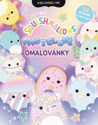 Squishmallows - Pastelové omalovánky - neuveden - Omalovánky pro děti Squishmallows - Pastelové omalovánky