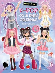 Co si dnes obléknu? K-pop - Omalovánky a samolepky pro děti Co si dnes obléknu? K-pop