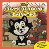 Disney - COZY OMALOVÁNKY - Zvířátka - neuveden - Kouzelné čtení a ALBI tužka Disney - COZY OMALOVÁNKY - Zvířátka