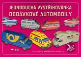 Jednoduchá vystřihovánka dodávkové automobily - Stavebnice papírového modelu - Omalovánky pro děti Jednoduchá vystřihovánka dodávkové automobily - Stavebnice papírového modelu