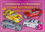 Jednoduchá vystřihovánka osobní automobily 2 - Škoda Octavia Jednoduchá vystřihovánka osobní automobily 2 - Škoda Octavia
