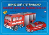Hasičské auto CAS 20/4000/240-S2T - Jednoduchá vystřihovánka - Vystřihovánky pro děti Hasičské auto CAS 20/4000/240-S2T - Jednoduchá vystřihovánka